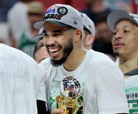 ה-MVP: ג'ייסון טייטום (Getty)