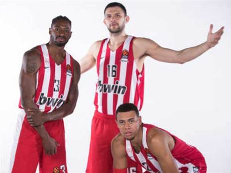 בולדווין ופול באולימפיאקוס (GETTY)