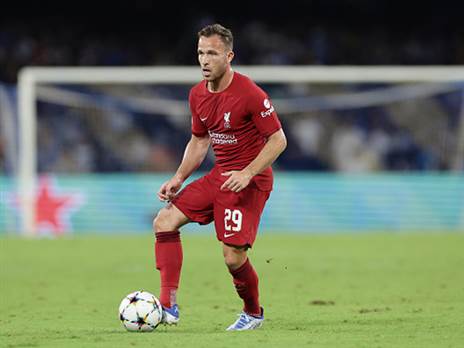 ארתור במשחק נגד נאפולי בו שותף  (Photo by Cesare Purini/Mondadori Portfolio via Getty Images)