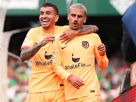 גריזמן שוב כובש בצרורות (Photo by Fran Santiago/Getty Images)