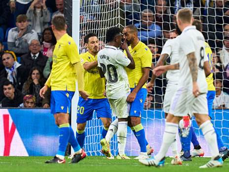 ויניסיוס לא אהב את התקרית (GETTY)