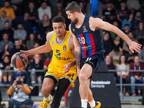 התקשה במחצית הראשונה. בולדווין (האינסטגרם של מכבי)