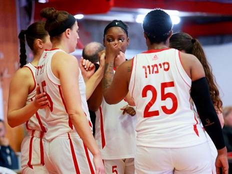 נצמדת לפסגה. ניצחון לראשל''צ (קרדיט: קובי אליהו, מנהלת ליגת העל לנשים בכדורסל)