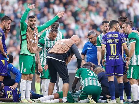 המגן עורר רגעים של פאניקה בסמי עופר (מאור אלקסלסי)