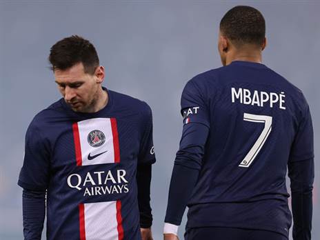 מסי ואמבפה. אחד אגדת ברצלונה, השני יהיה אגדת ריאל? (Getty)