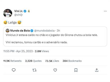 הציוץ של ויניסיוס