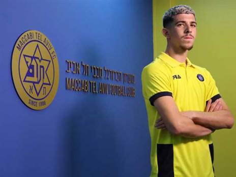 דור תורג'מן. נשאר צהוב (באדיבות האתר הרשמי של מכבי תל אביב)