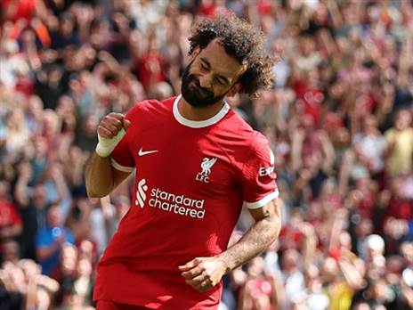 השאיר את אגדת ליברפול מאחור. סלאח (Getty)