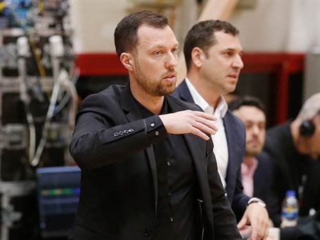 ימשיכו על הקווים. אולארצ'יק ויונתן אלון (צילום: אלן שיבר)