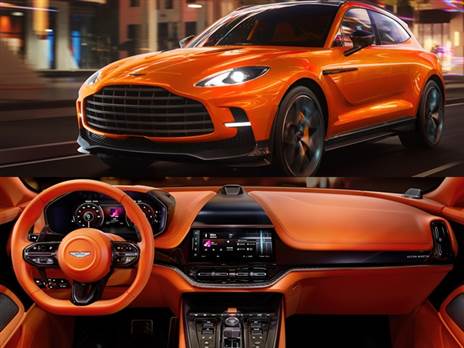 אסטון מרטין DBX - תא נוסעים חדש