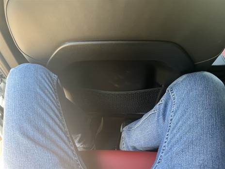 המרווח מאחור לא מבריק