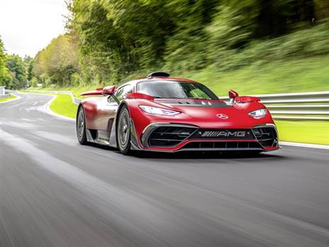 מרצדס AMG ONE - מסלול יבש וטמפרטורה קרירה יחד עם נהג מנוסה הביאו את השיא