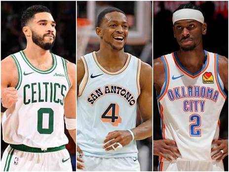 החוזים הגבוהים ב-NBA. פוקס, טייטום וגילג`ס אלכסנדר (GETTY)