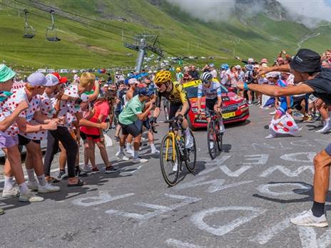 יונאס וינגגור וטאדיי פוגצ'אר בטור דה פראנס | צילום: Shutterstock