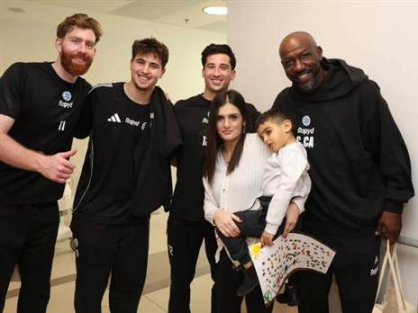 יותר גדול מכדורסל. (ספי מגריזו, מכבי Rapyd תל אביב)