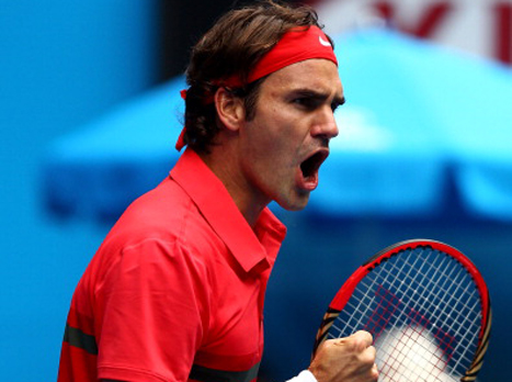 פדרר. לא התרשם מהענק הקרואטי (gettyimages)