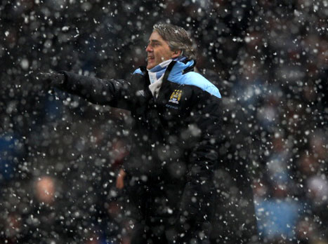 מנצ'יני. יכול לשיר בשלג (gettyimages)