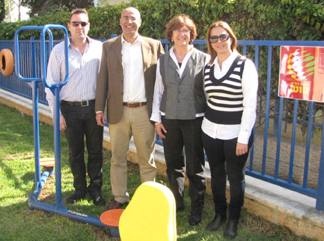 אוהד שגב, איציק לארי ולבנה כרם (באדיבות דובר עיריית עכו)