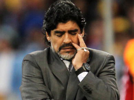 מראדונה. קריירת האימון לא מתרוממת (gettyimages)