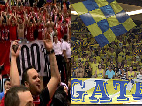 אוהדי מכבי והפועל, יתרכזו בכדורסל?