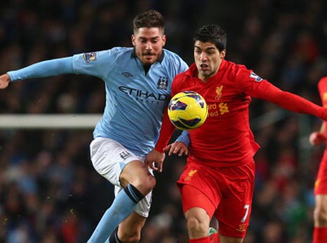 סוארס מול גארסיה. סיטי שוב נתקעה (GETTYIMAGES)