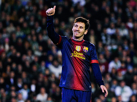 ליאו מסי, משפיע גם כשהוא לא נמצא (gettyimages)