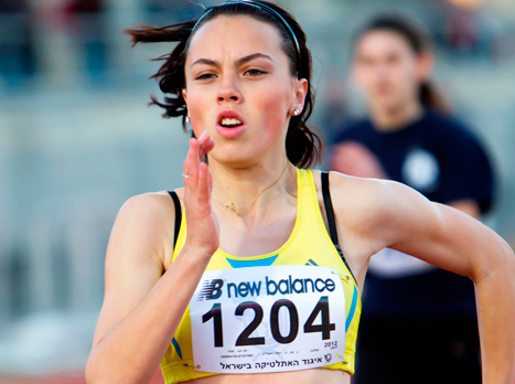 אולגה לנסקי. מנפצת שיאים סדרתית (צילום: איגוד האתלטיקה)