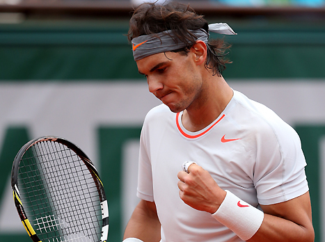 גם היום לא ליקק דבש. נדאל (gettyimages)