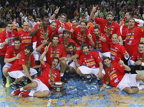 יחגגו שוב? שחקני ספרד באליפות הקודמת (getytyimages)