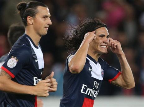 איברהימוביץ' וקבאני, יכניעו את מונאקו? (gettyimages)