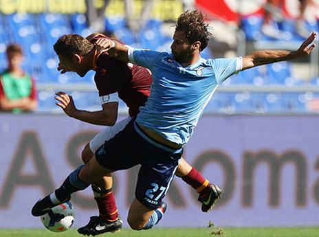 סאנה מול טוטי, דרבי טעון ברומא (gettyimages)