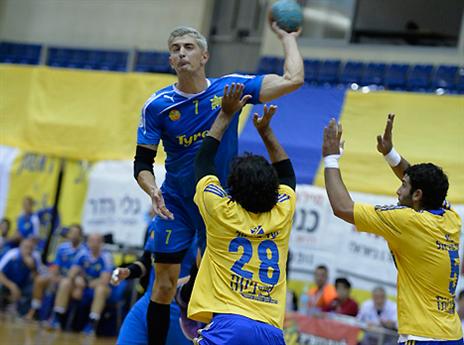 בוסקוביץ'. יחזור לשלבים המכריעים של העונה (צילום: עמית שיסל, איגוד הכדוריד)