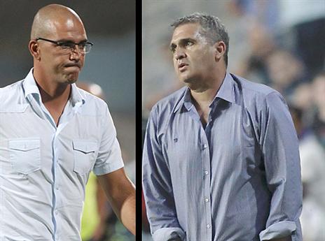 כהן ורביבו. לא שקט בבית"ר (צילום: אלן שיבר)