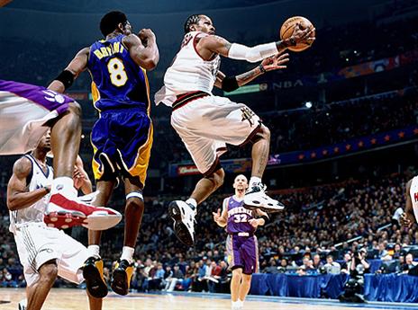 הגנה? באולסטאר?! אייברסון להט ב-2001 (gettyimages)