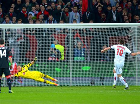 גם טיל לחיבורים, גם מדייק מהנקודה. זלאטן (gettyimages)