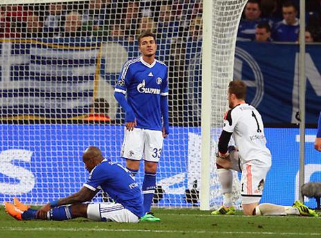 שאלקה, קריסה בעשרים דקות (gettyimages)