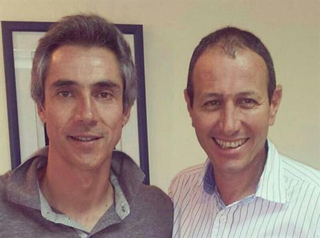 ביקור בצפון. סוזה עם ראש עיריית עכו