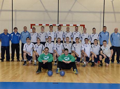 נבחרת העתודה, סופ"ש סוער ברחובות (צילום: איגוד הכדוריד)