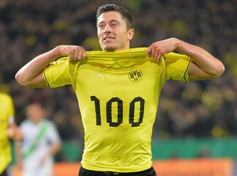 לבנדובסקי. ציון דרך עגול, קצת לפני שהוא נוטש (gettyimages)