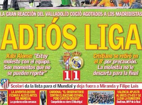 "שלום ליגה" (מתוך "אס")