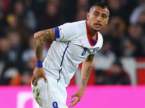 מה יהיה עם וידאל? כל צ'ילה מודאגת (gettyimages)