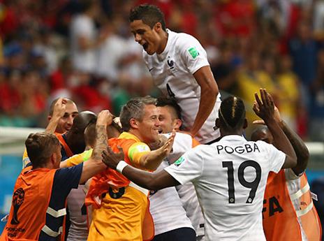 המשחק הפורה בבתים. צרפת - שווייץ (gettyimages)