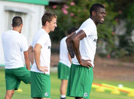 אידריסו וראיוס. יובילו את התקפת הירוקים (האתר הרשמי)