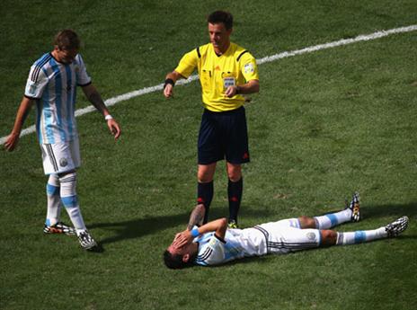 החדשות הרעות של ארגנטינה: די מריה נפצע