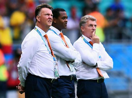 נכנס לעניינים. ואן חאל (gettyimages)