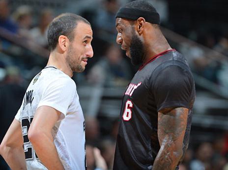 ג'ינובילי ולברון, שניהם בנבחרת שלנו (GETTYIMAGES)