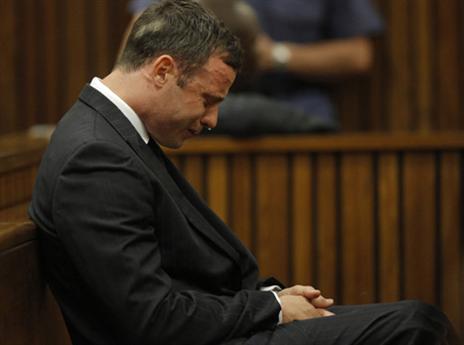 פיסטוריוס ההמום. כמה זמן הוא ישב בכלא? (getty)