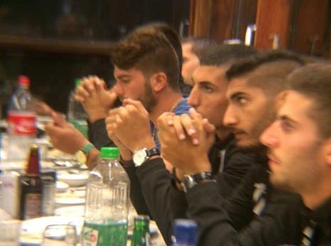 והיתה גם ארוחה חגיגית