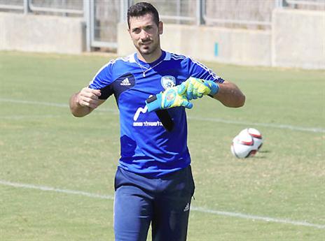 לא דואגים מבחירת השוער. מרציאנו (אלן שיבר)