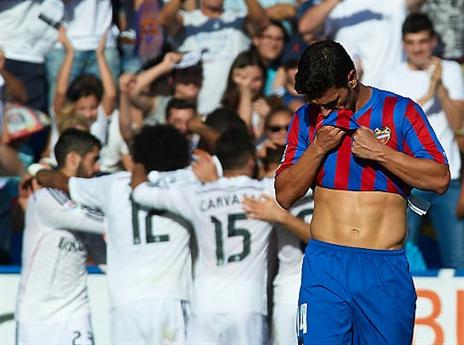 לבאנטה, גם הספונסר החדש לא עזר מול מדריד (gettyimages)